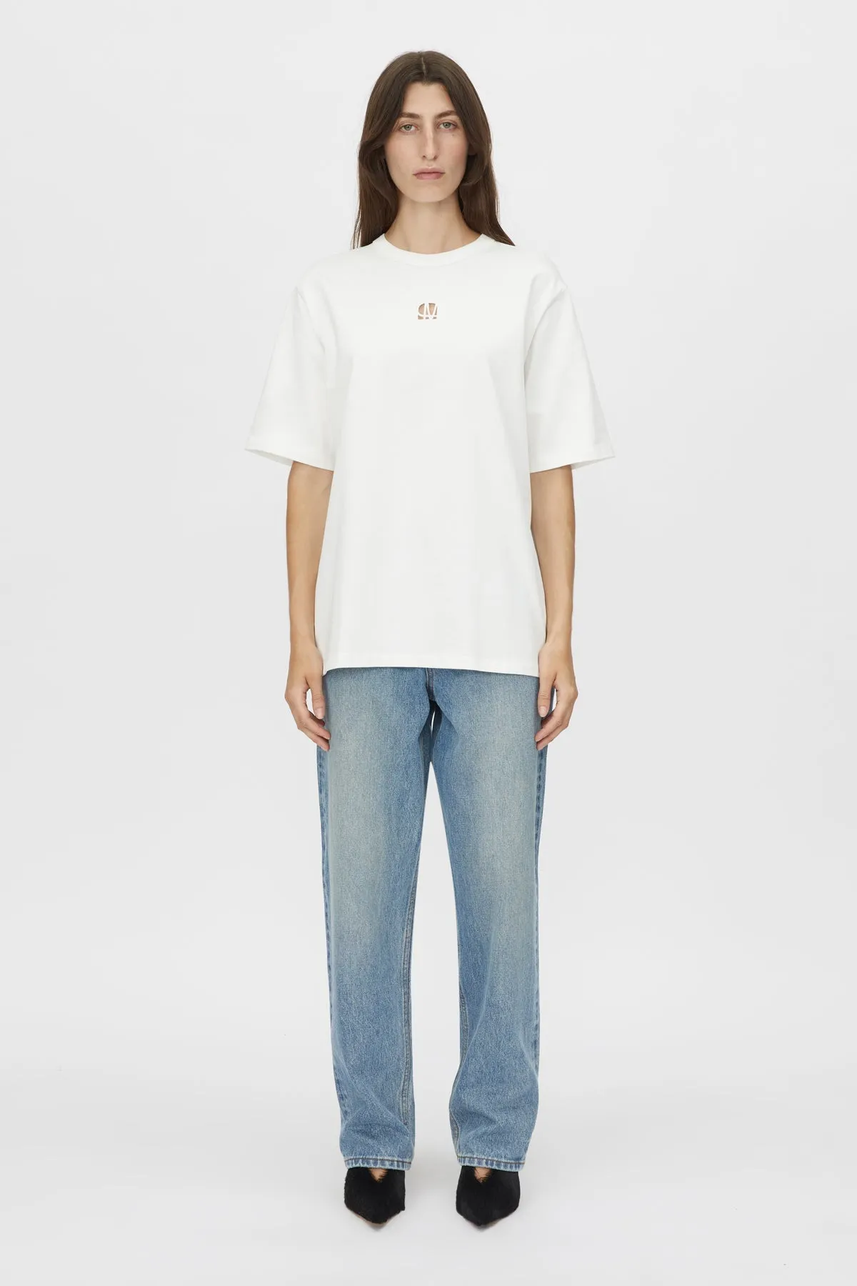 Bloom Embroidered Tee sold by camilla & marc product image thumbnail 2