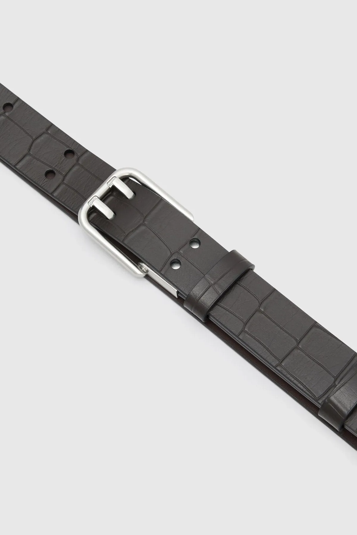 Landon Croc Embossed Belt sold by camilla & marc product image thumbnail 3