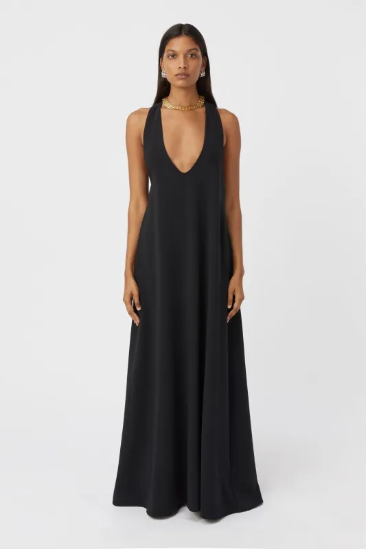 Noir Maxi Dress sold by camilla & marc