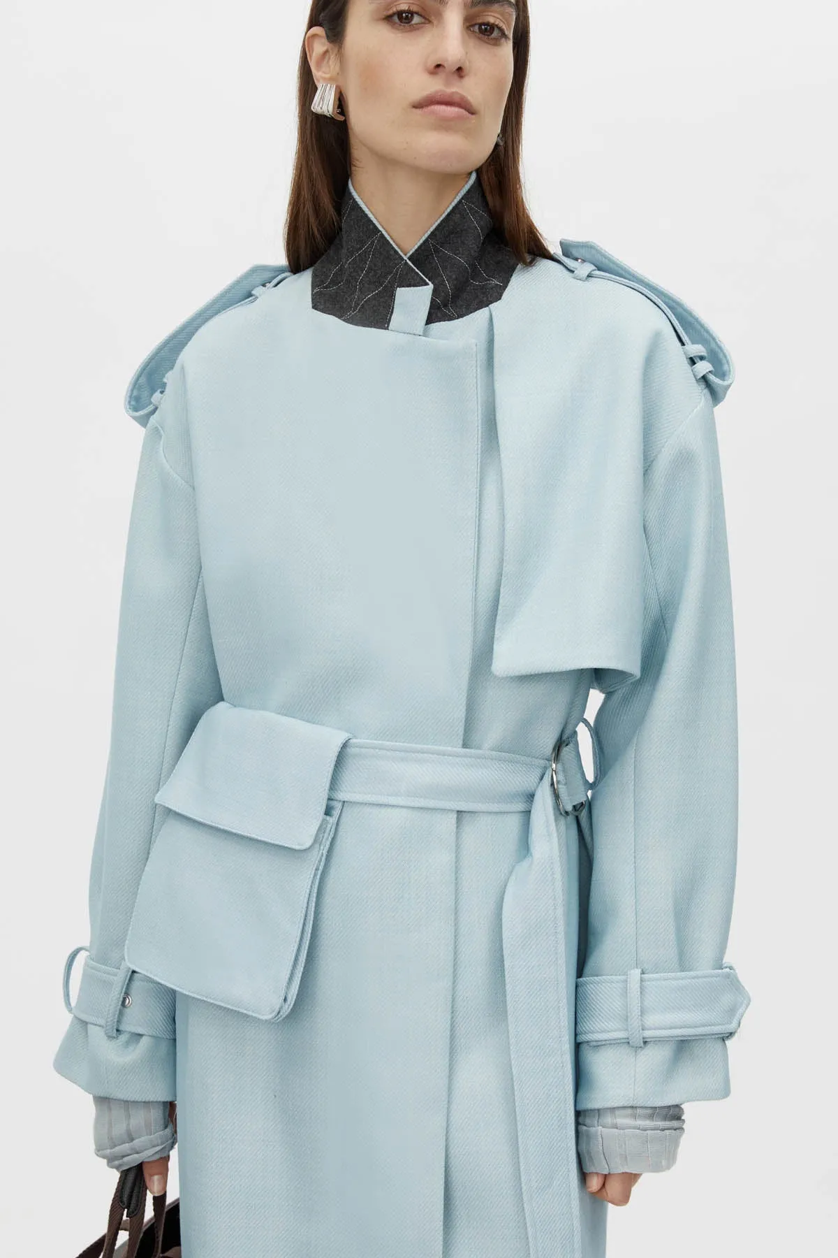 Gehry Trench Coat sold by camilla & marc product image thumbnail 4