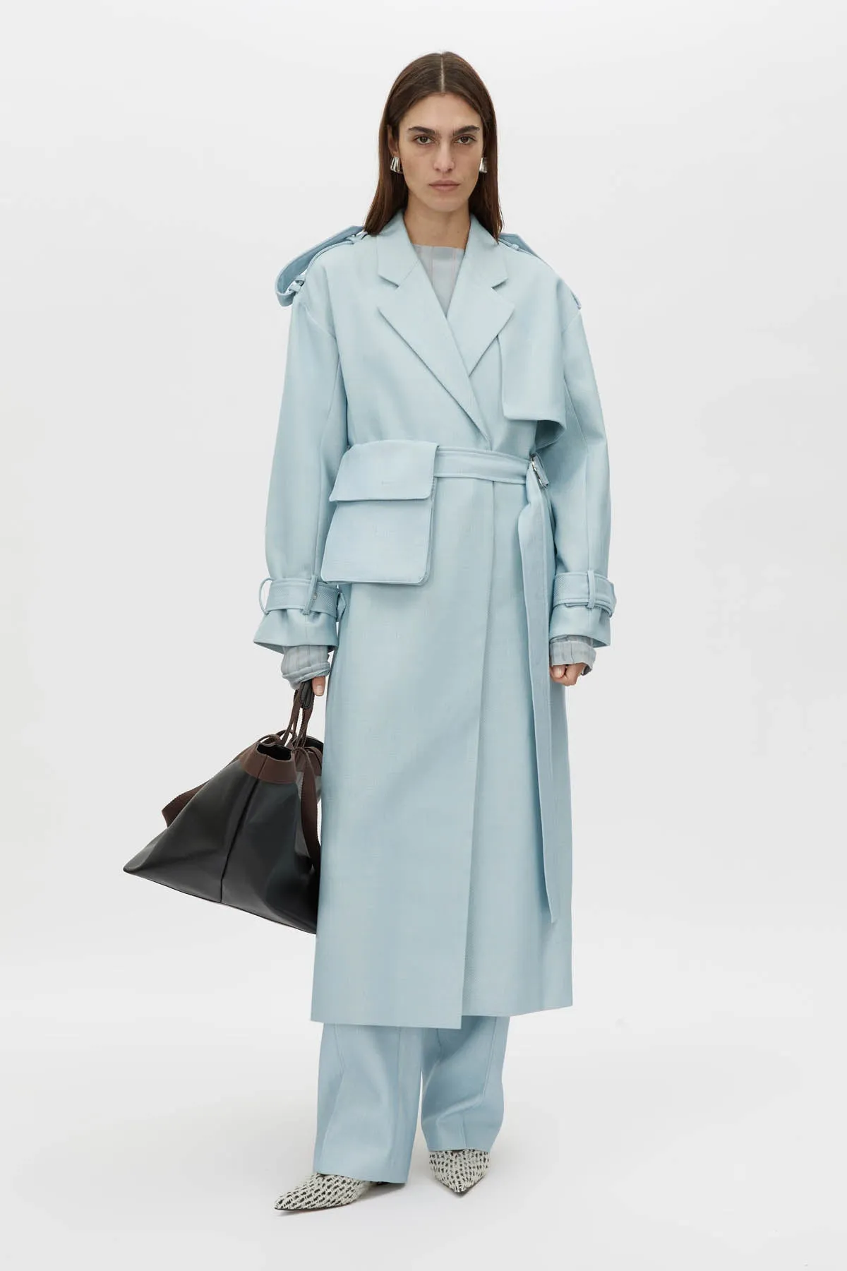 Gehry Trench Coat sold by camilla & marc
