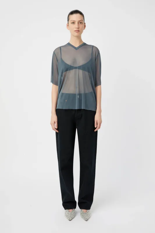 Enigma V Neck Sheer Tee sold by camilla & marc
