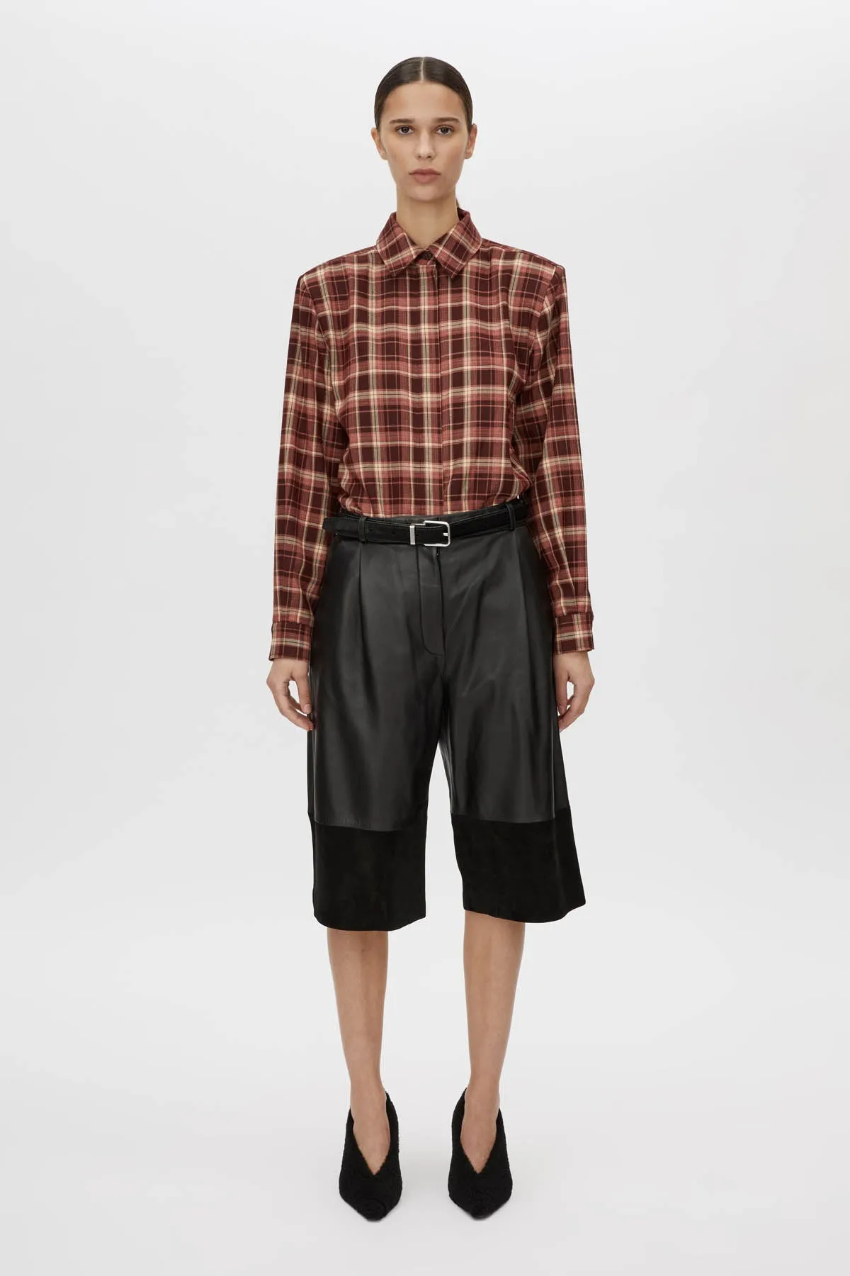 Arian Check Shirt sold by camilla & marc product image thumbnail 4