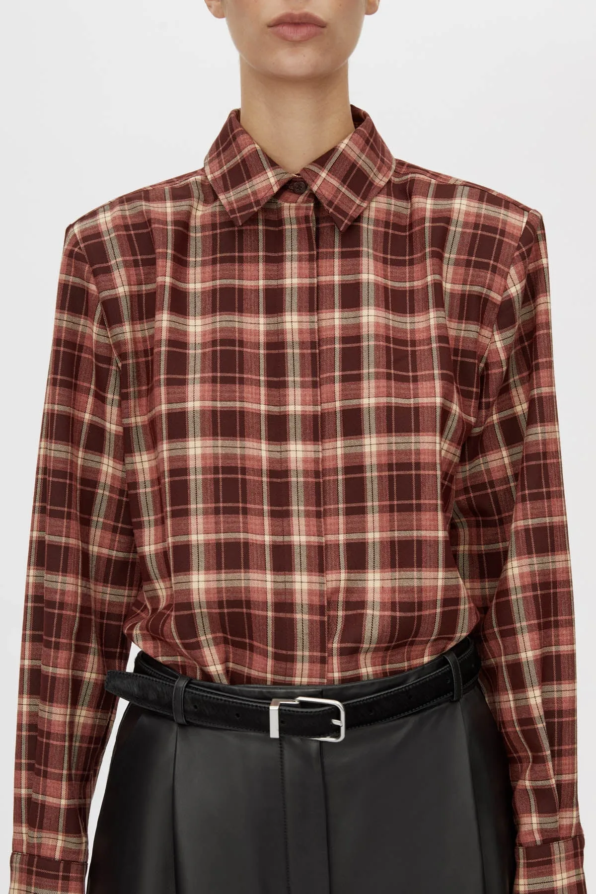Arian Check Shirt sold by camilla & marc product image thumbnail 3