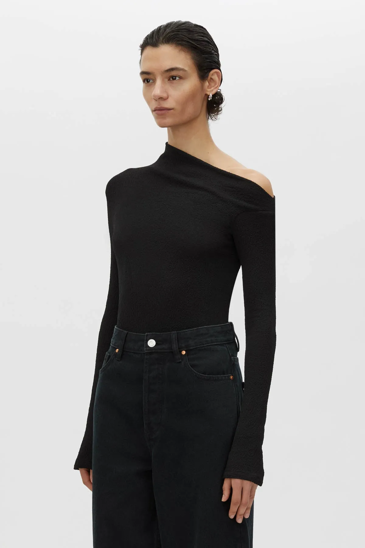 Cali Textured Long Sleeve Top sold by camilla & marc product image thumbnail 2