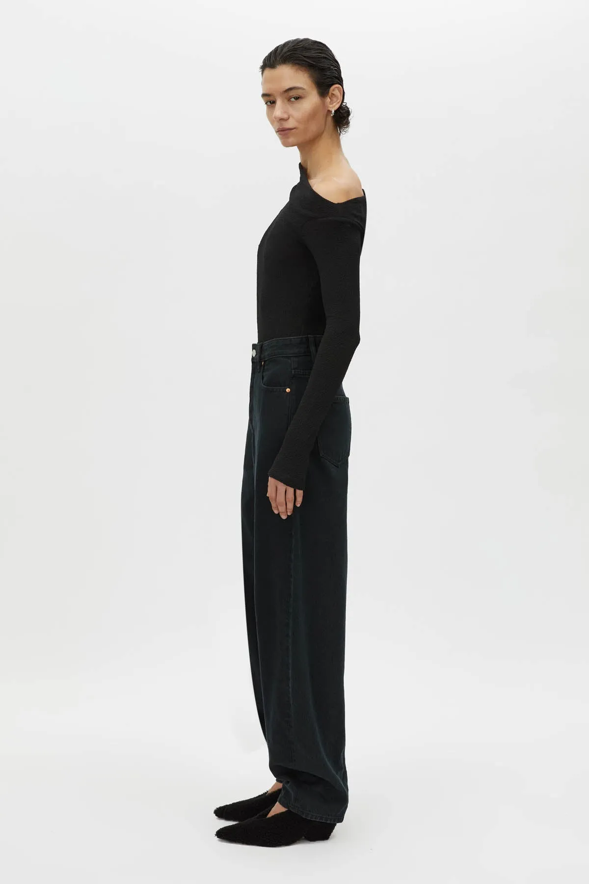 Cali Textured Long Sleeve Top sold by camilla & marc product image thumbnail 4