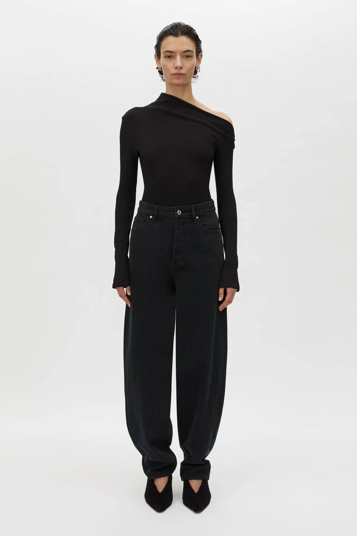 Cali Textured Long Sleeve Top sold by camilla & marc product image thumbnail 3
