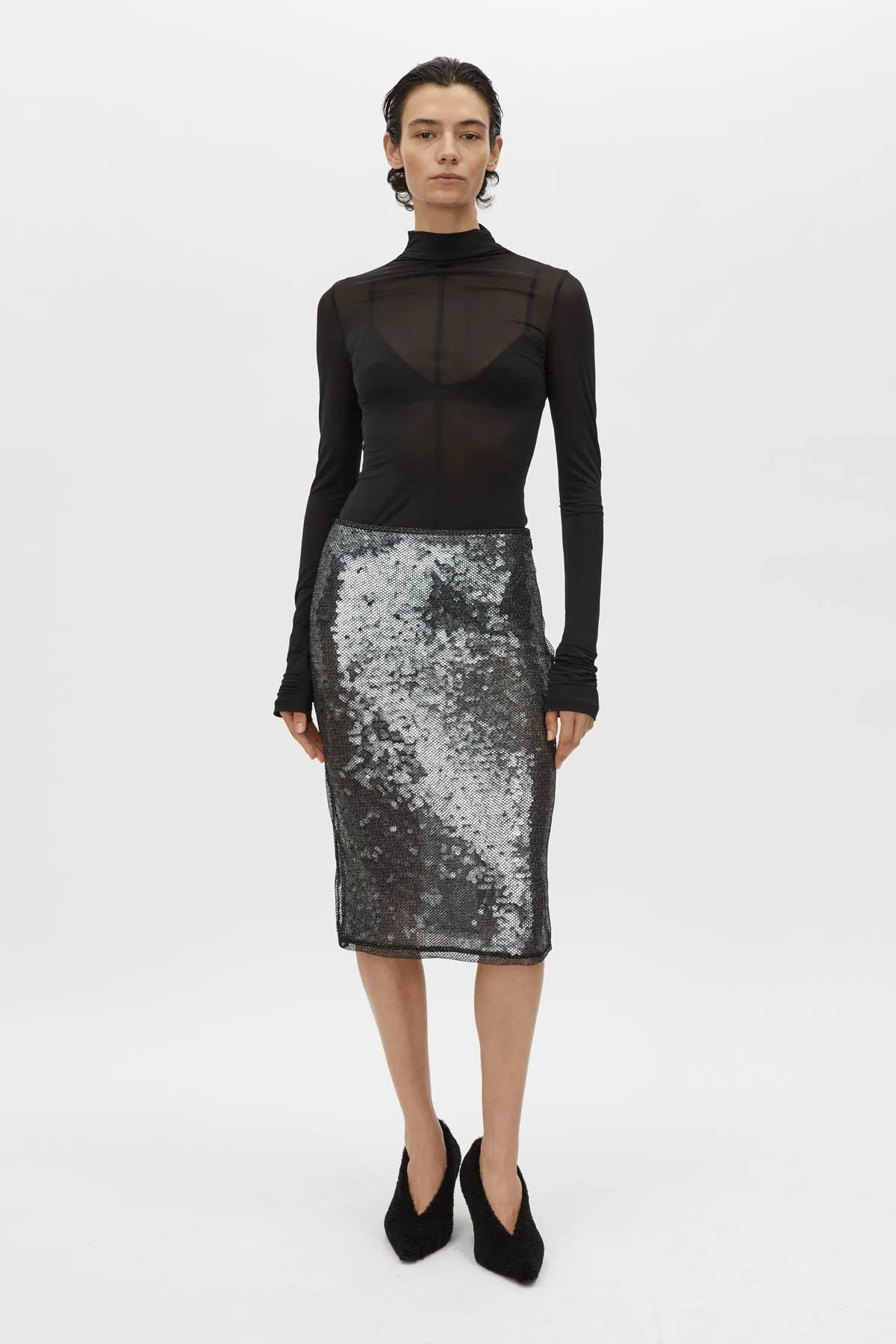 Facade Midi Skirt sold by camilla & marc