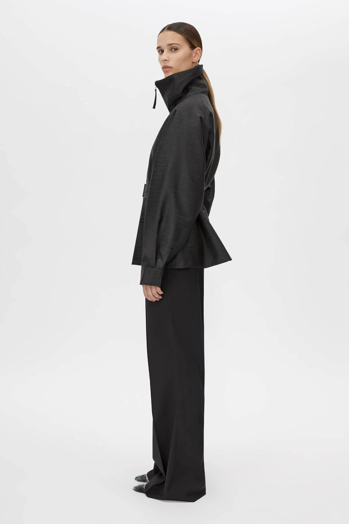 Escher Logo Jacquard Puffer Jacket sold by camilla & marc product image thumbnail 5