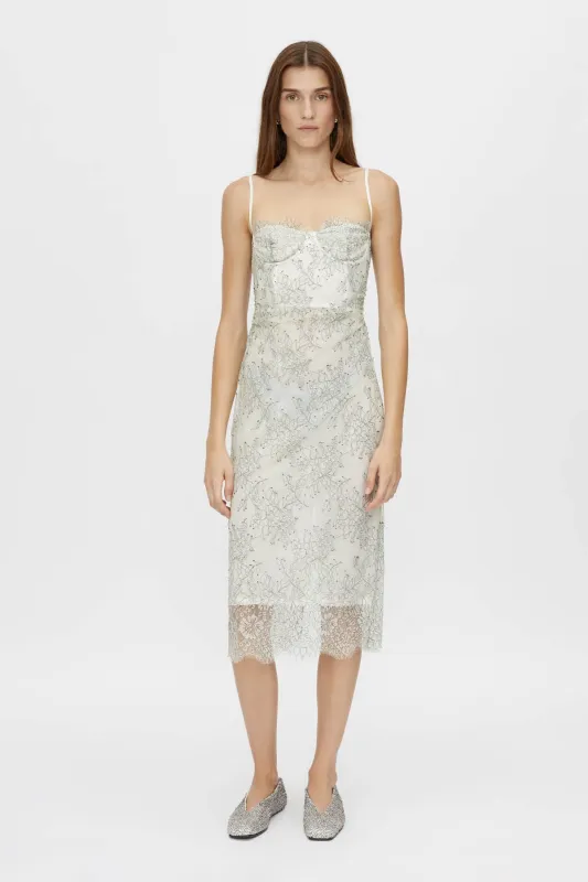 Peregrine Lace Midi Dress sold by camilla & marc