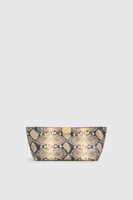Poppy Snake Clutch sold by camilla & marc