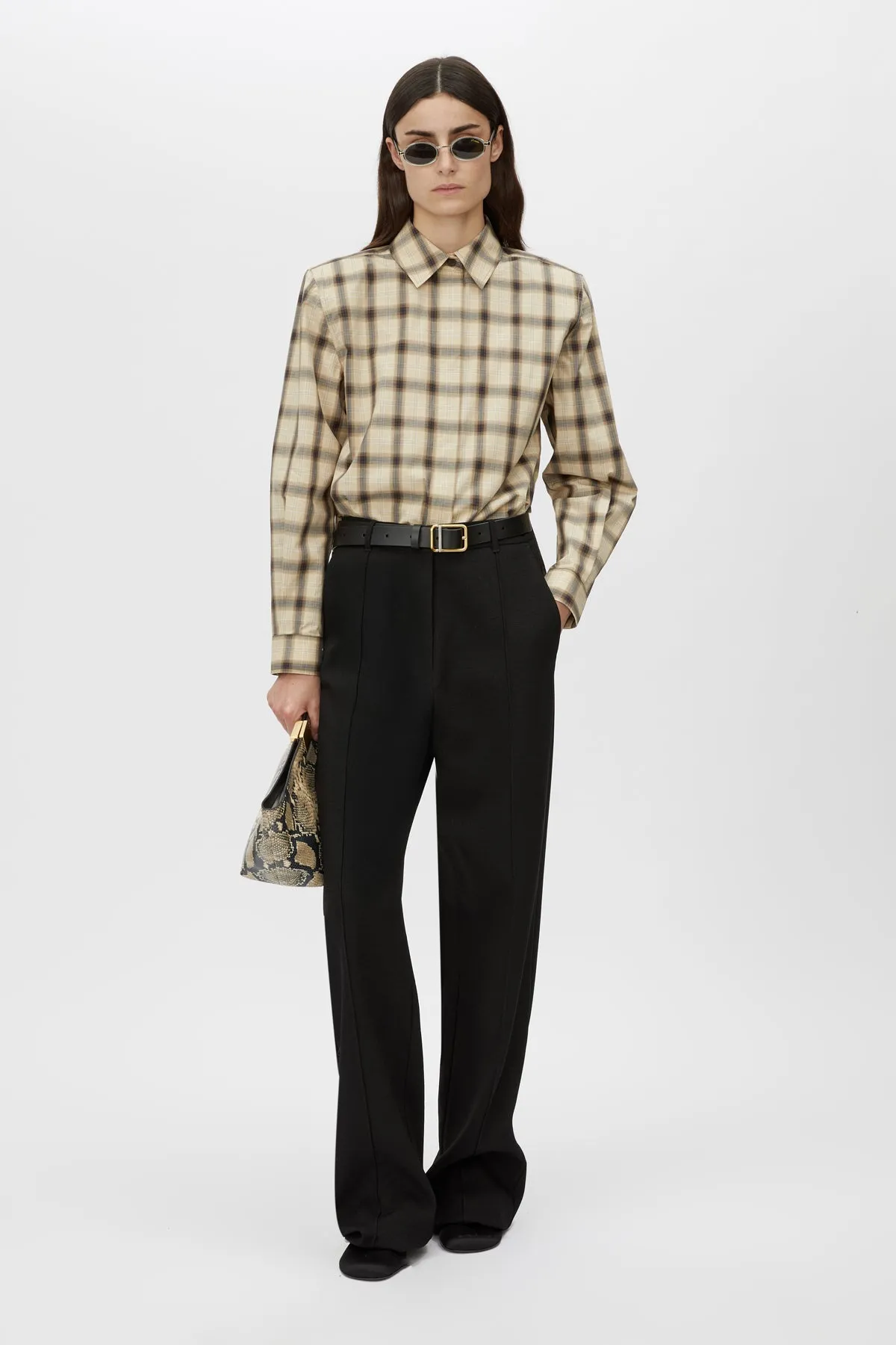 Pasphae Check Shirt sold by camilla & marc product image thumbnail 3