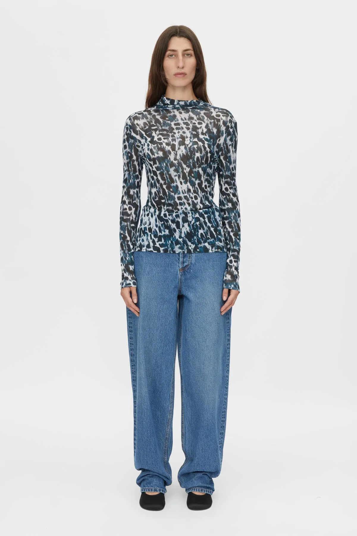 Plumage Long Sleeve Top sold by camilla & marc