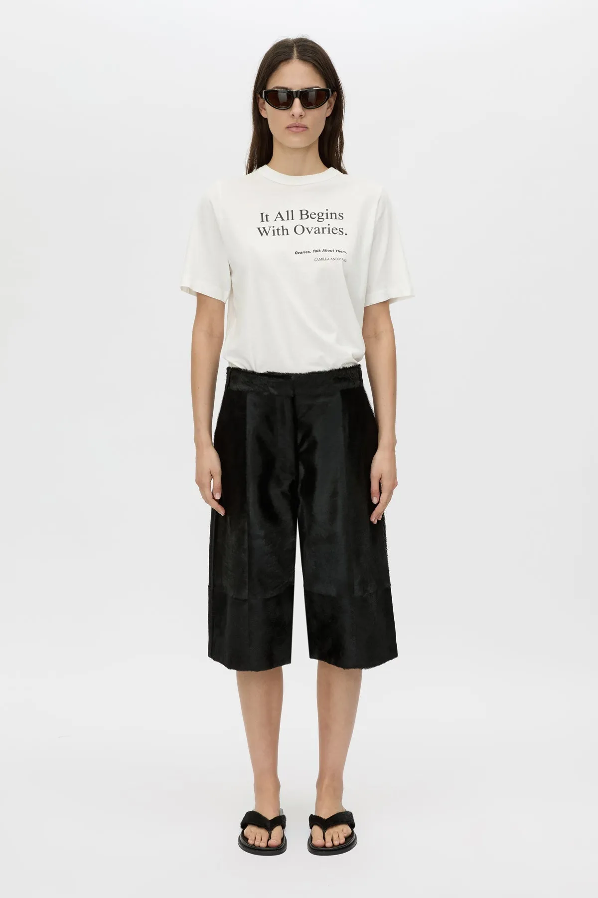 Ovarian Cancer Unisex Tee 1 sold by camilla & marc