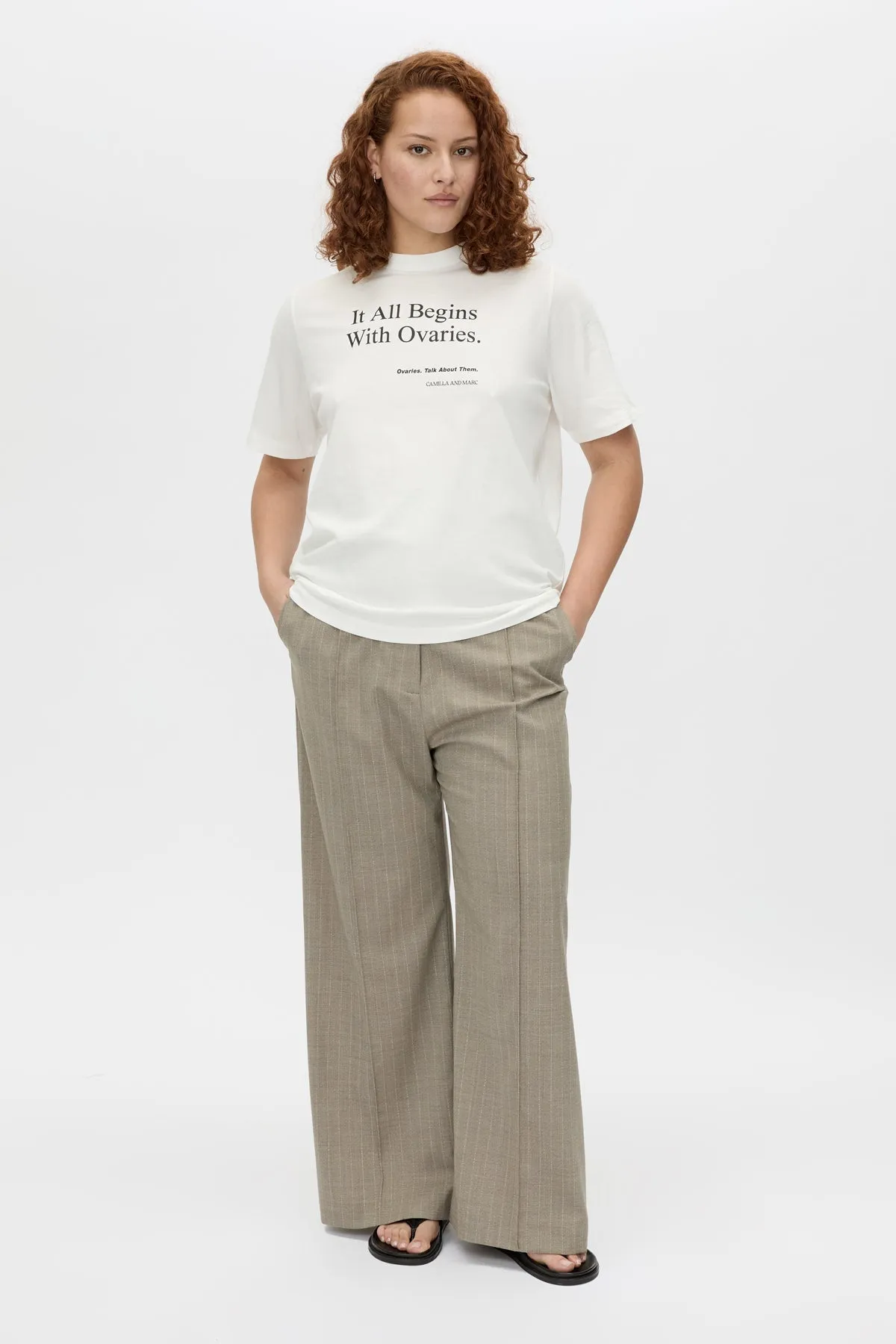 Ovarian Cancer Unisex Tee 1 sold by camilla & marc product image thumbnail 3