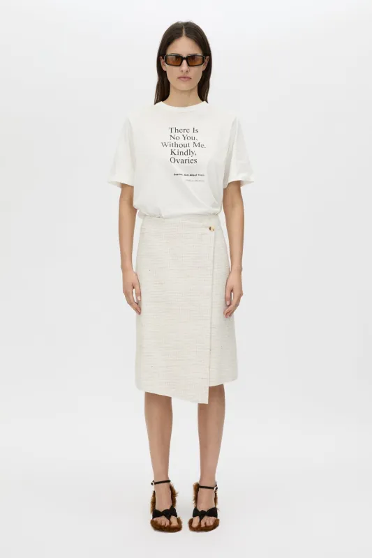 Ovarian Cancer Unisex Tee 3 sold by camilla & marc