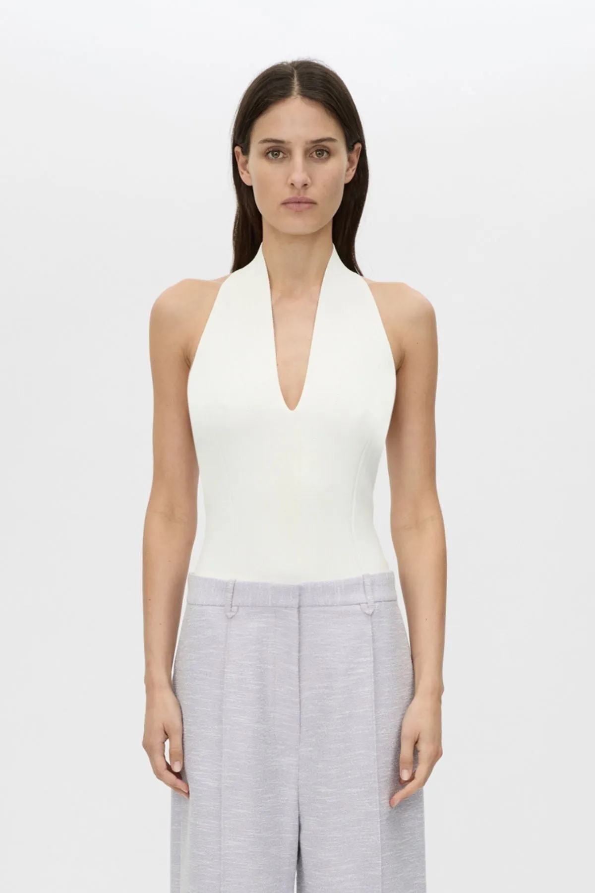 Kestrel Plunge Neck Bodysuit sold by camilla & marc product image thumbnail 2