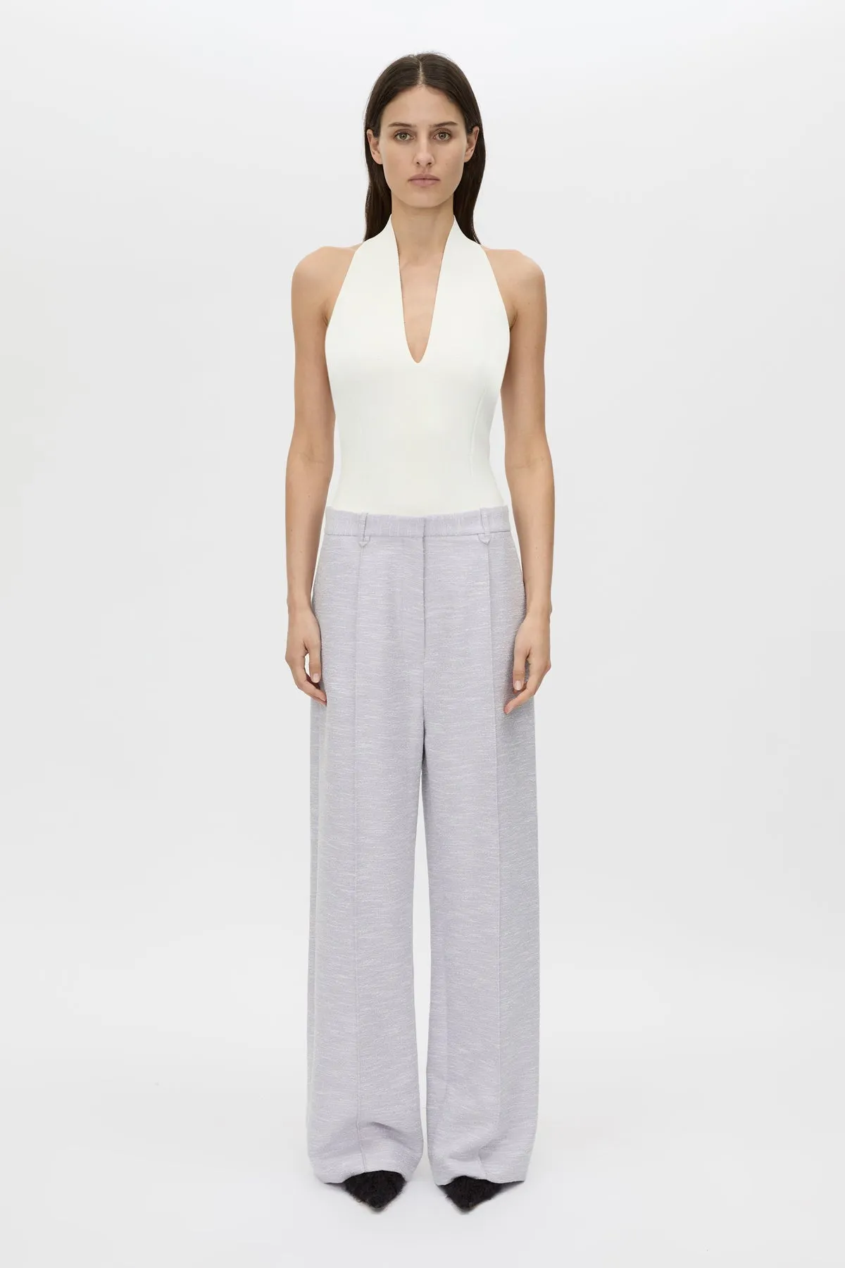 Kestrel Plunge Neck Bodysuit sold by camilla & marc