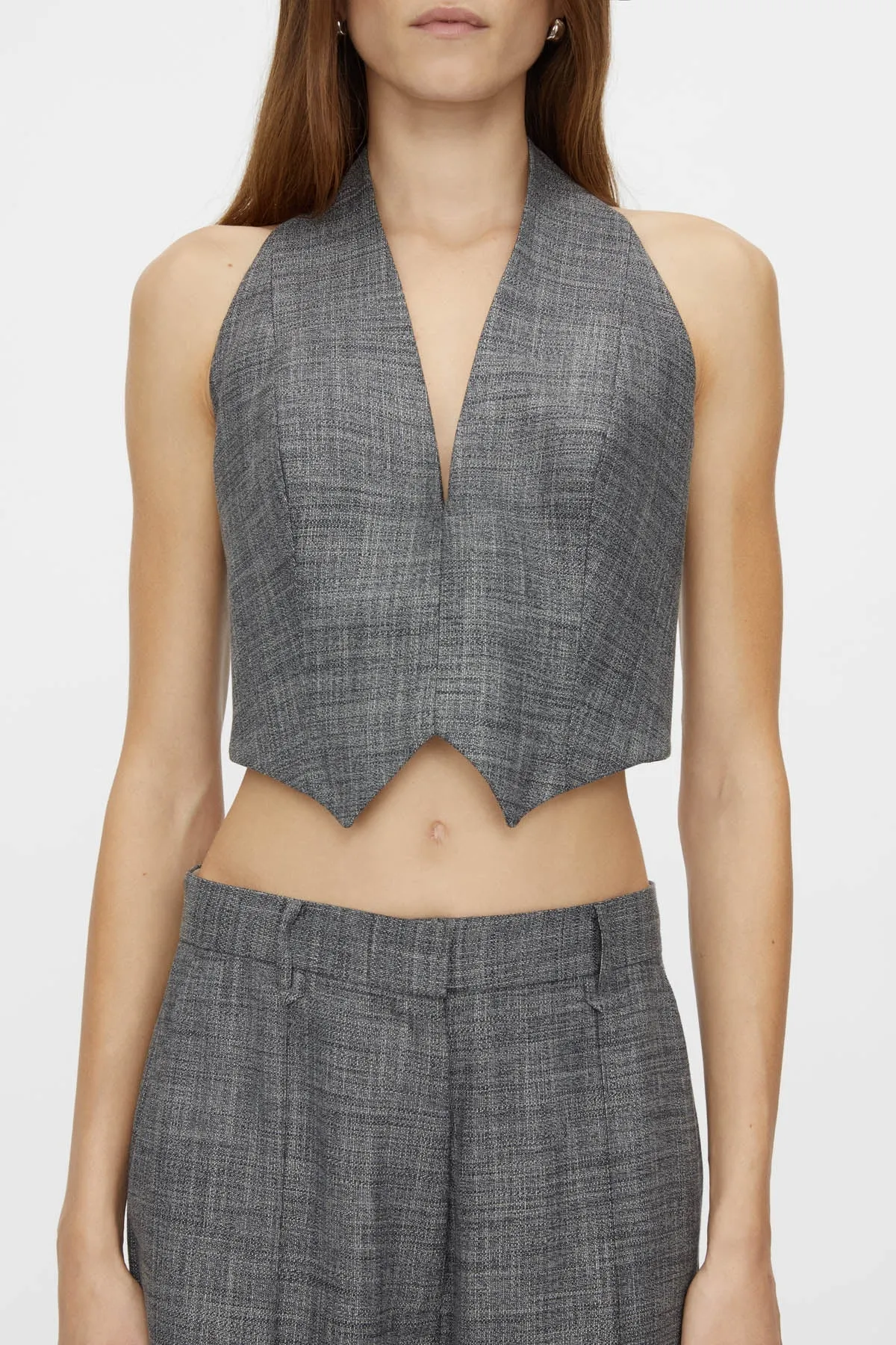 Zazu Cropped Vest Top sold by camilla & marc product image thumbnail 2