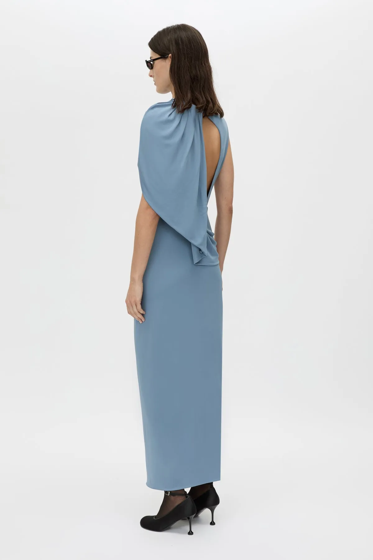 Paloma Draped Sleeve Dress sold by camilla & marc product image thumbnail 2