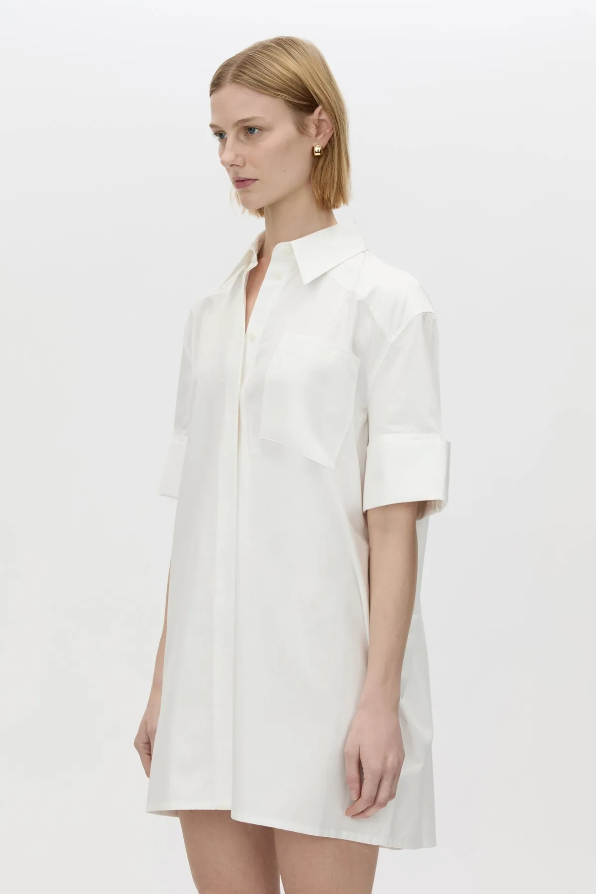Winslow Short Sleeve Shirt Dress sold by camilla & marc product image thumbnail 2