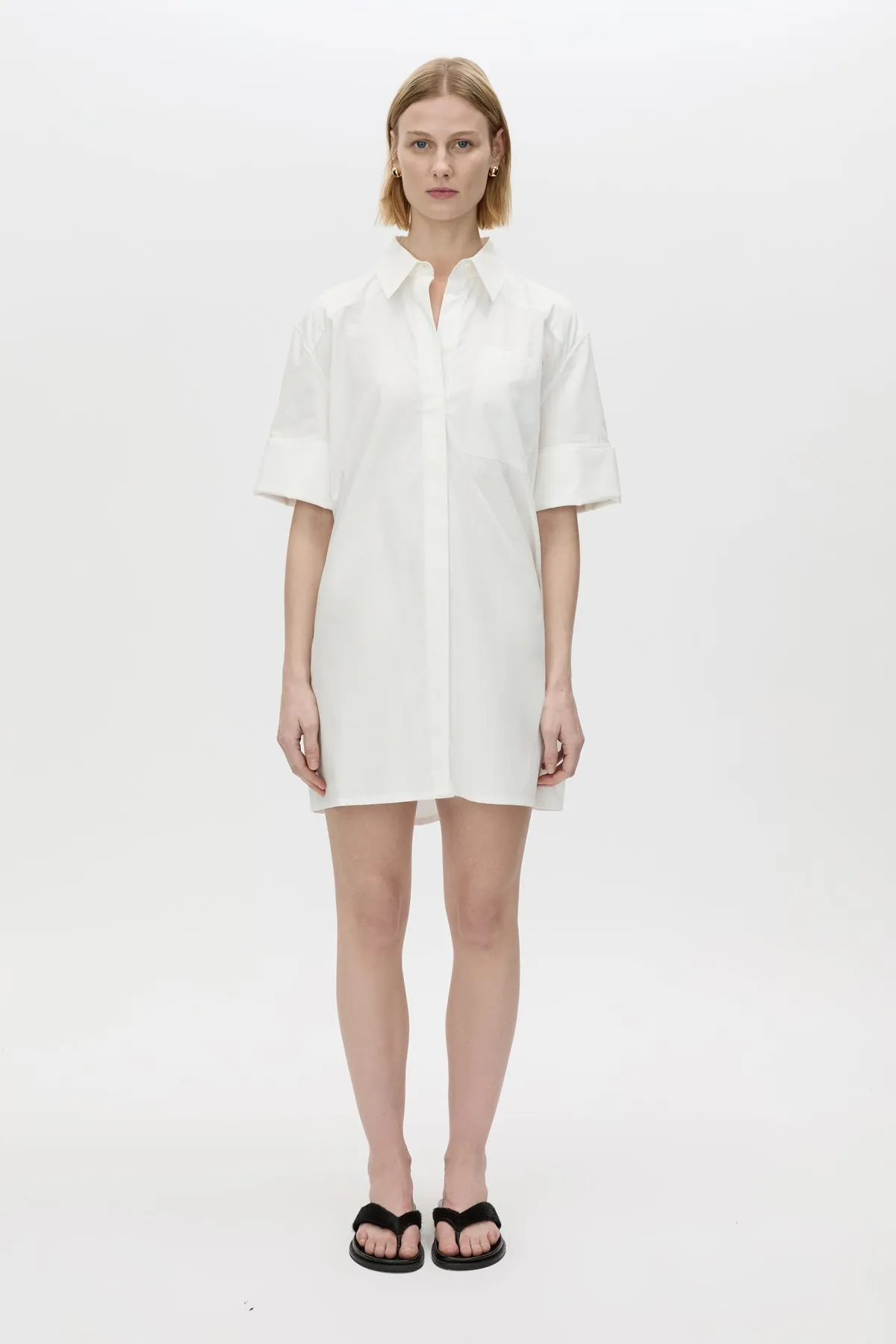 Winslow Short Sleeve Shirt Dress sold by camilla & marc product image thumbnail 3