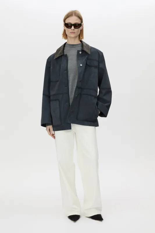 Balto Suede Leather Jacket sold by camilla & marc