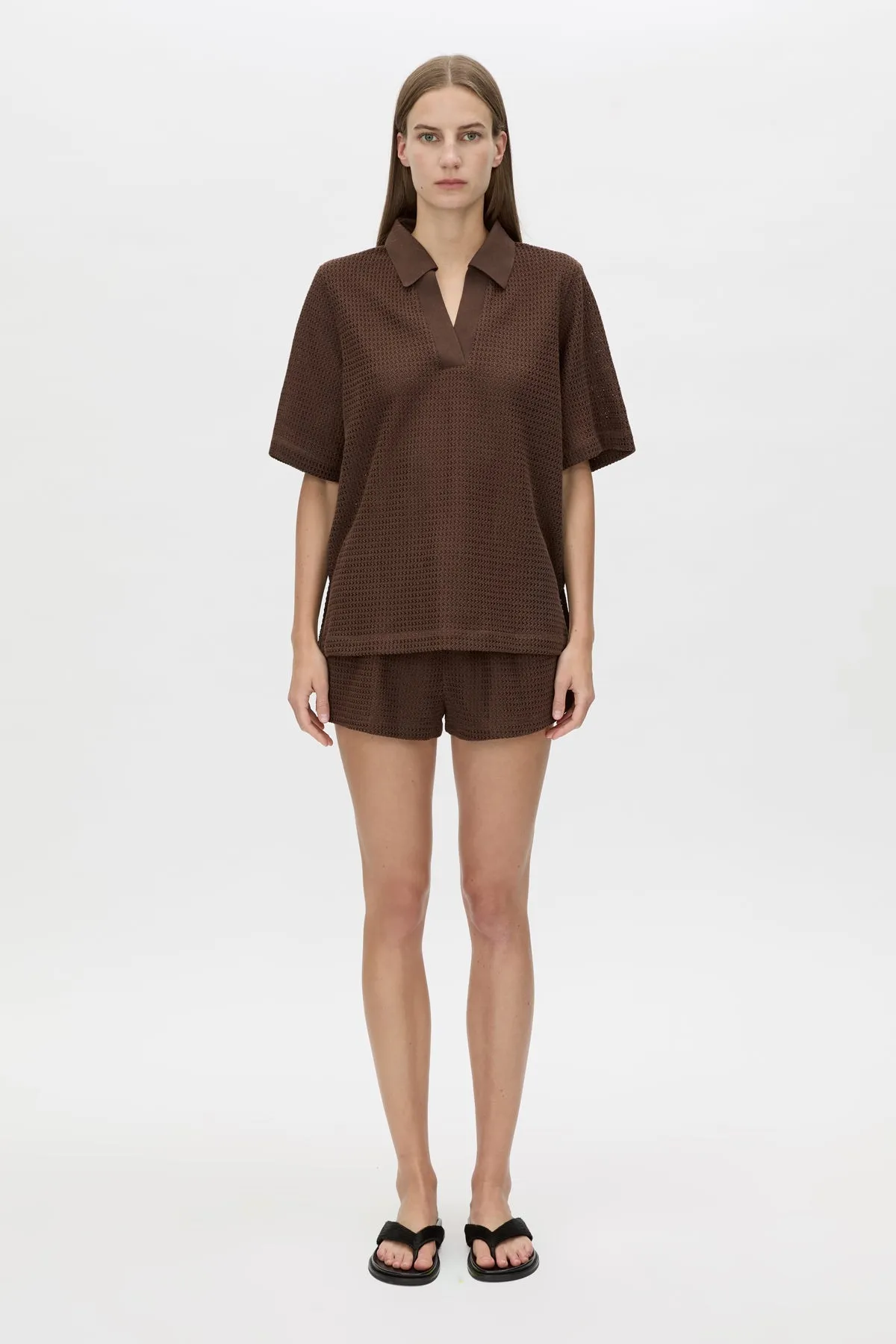 Turrell Collared Tee sold by camilla & marc product image thumbnail 3