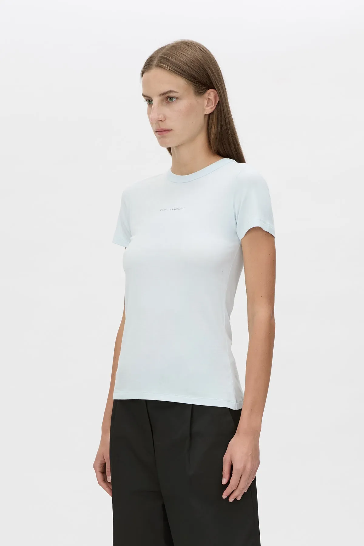 Suvero Slim Fit Logo Tee sold by camilla & marc product image thumbnail 2