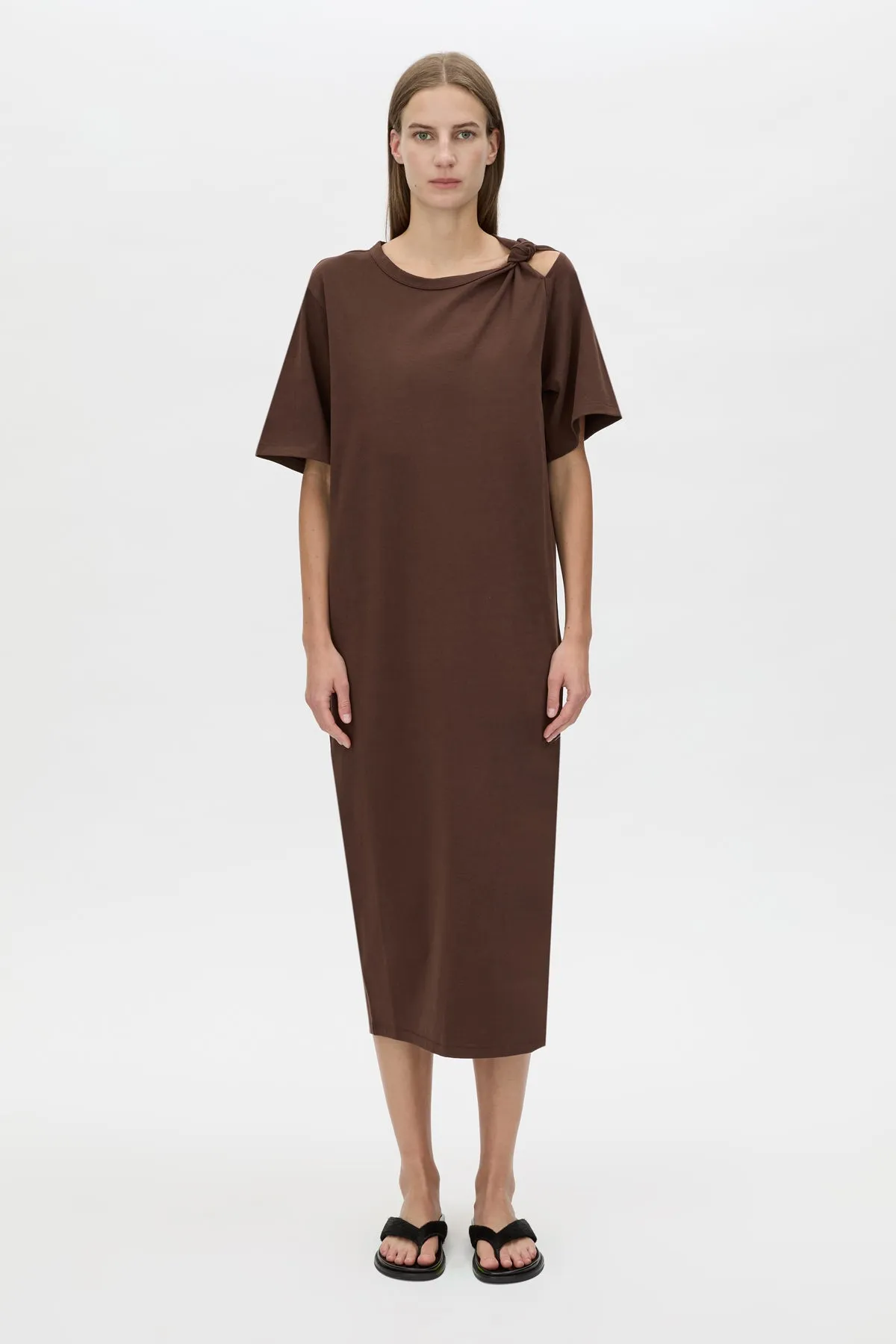 Juno Knot Tee Dress sold by camilla & marc product image thumbnail 3