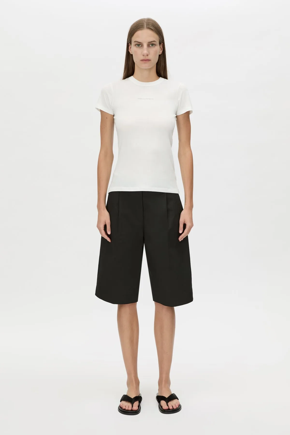 Suvero Slim Fit Logo Tee sold by camilla & marc