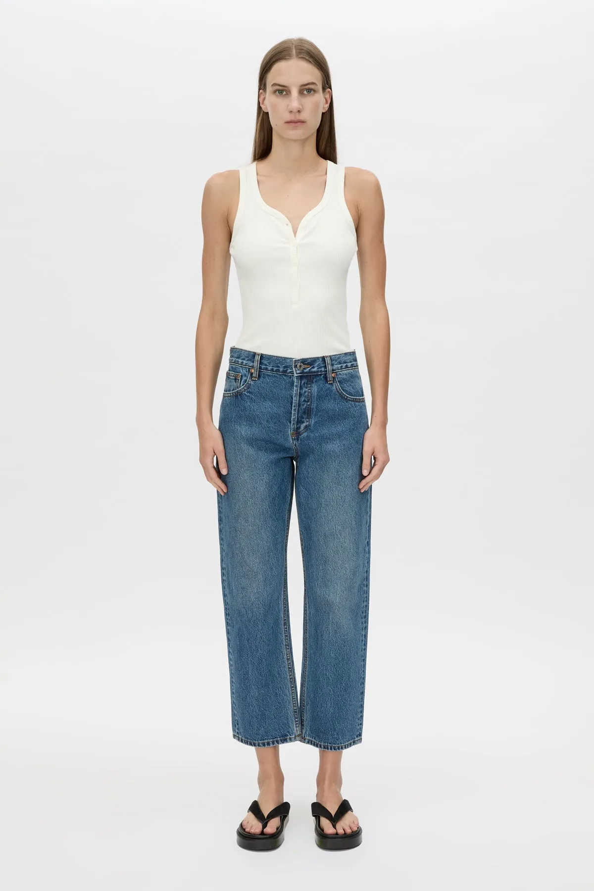 Nora Button Down Tank sold by camilla & marc