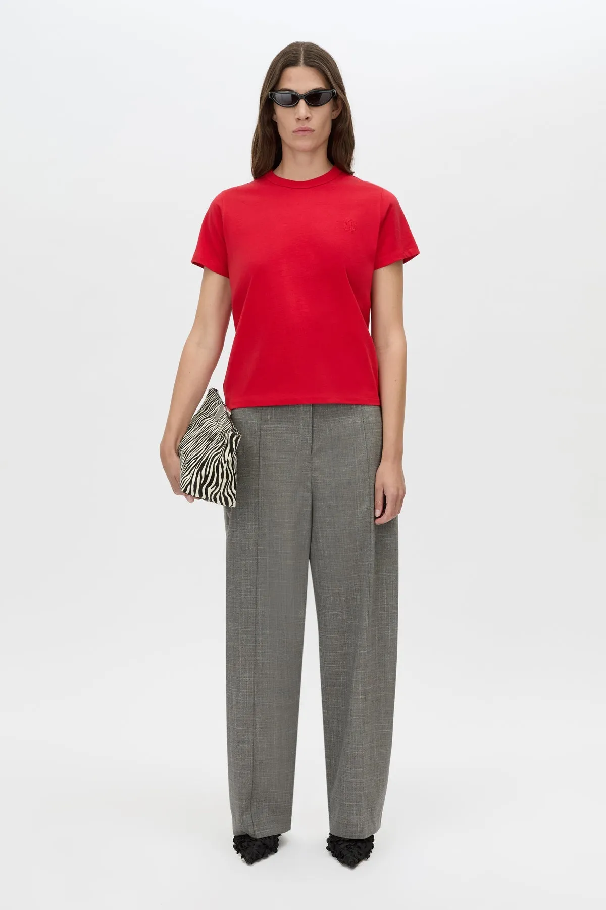 Rosa Monogram Neat Fit Tee sold by camilla & marc product image thumbnail 3