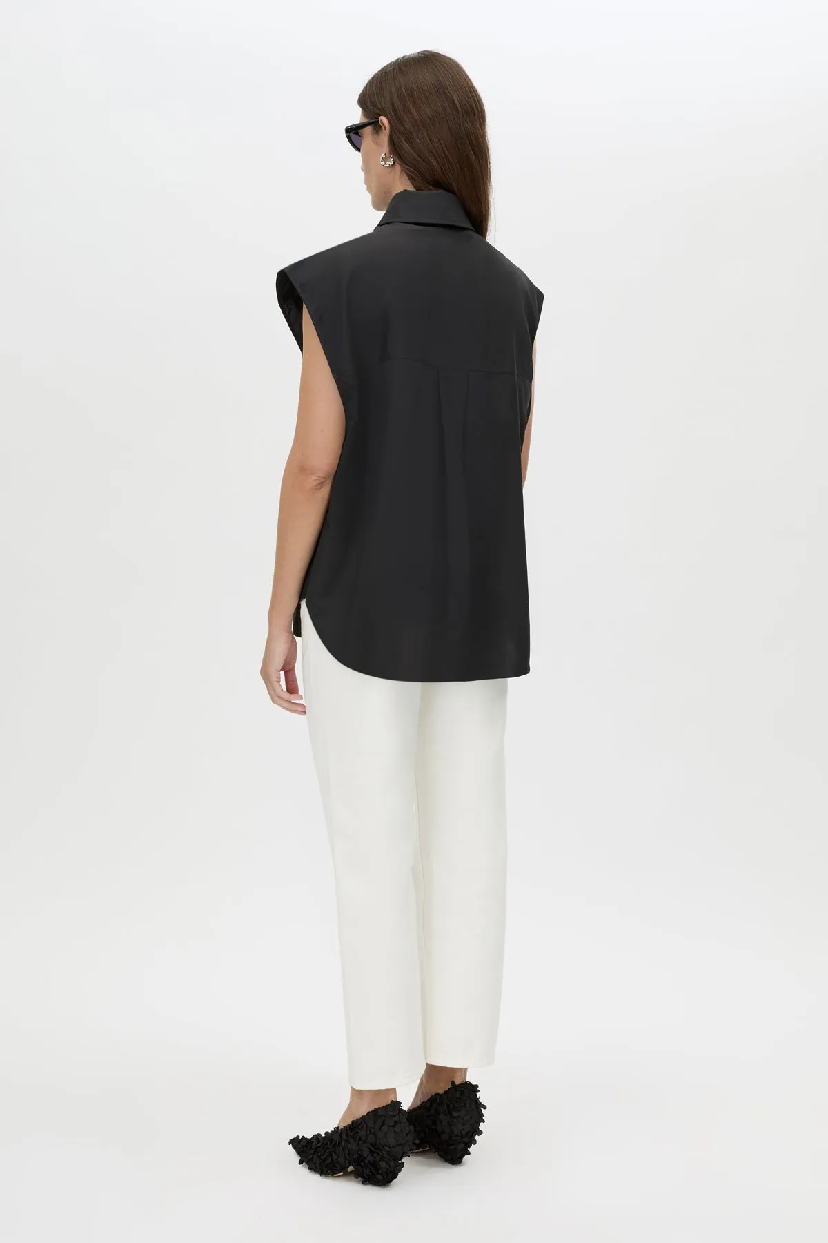 Milo Sleeveless Shirt sold by camilla & marc product image thumbnail 4