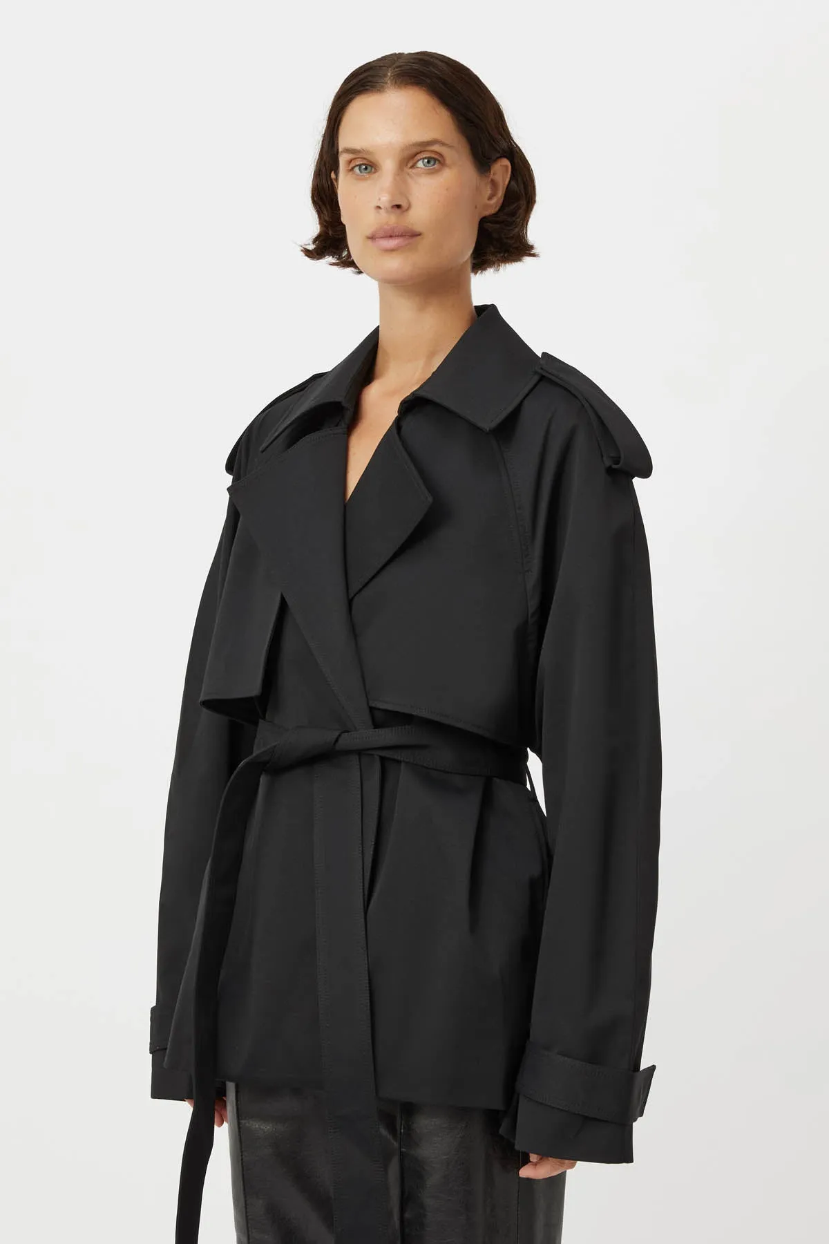 Burdock Trench Jacket sold by camilla & marc product image thumbnail 2