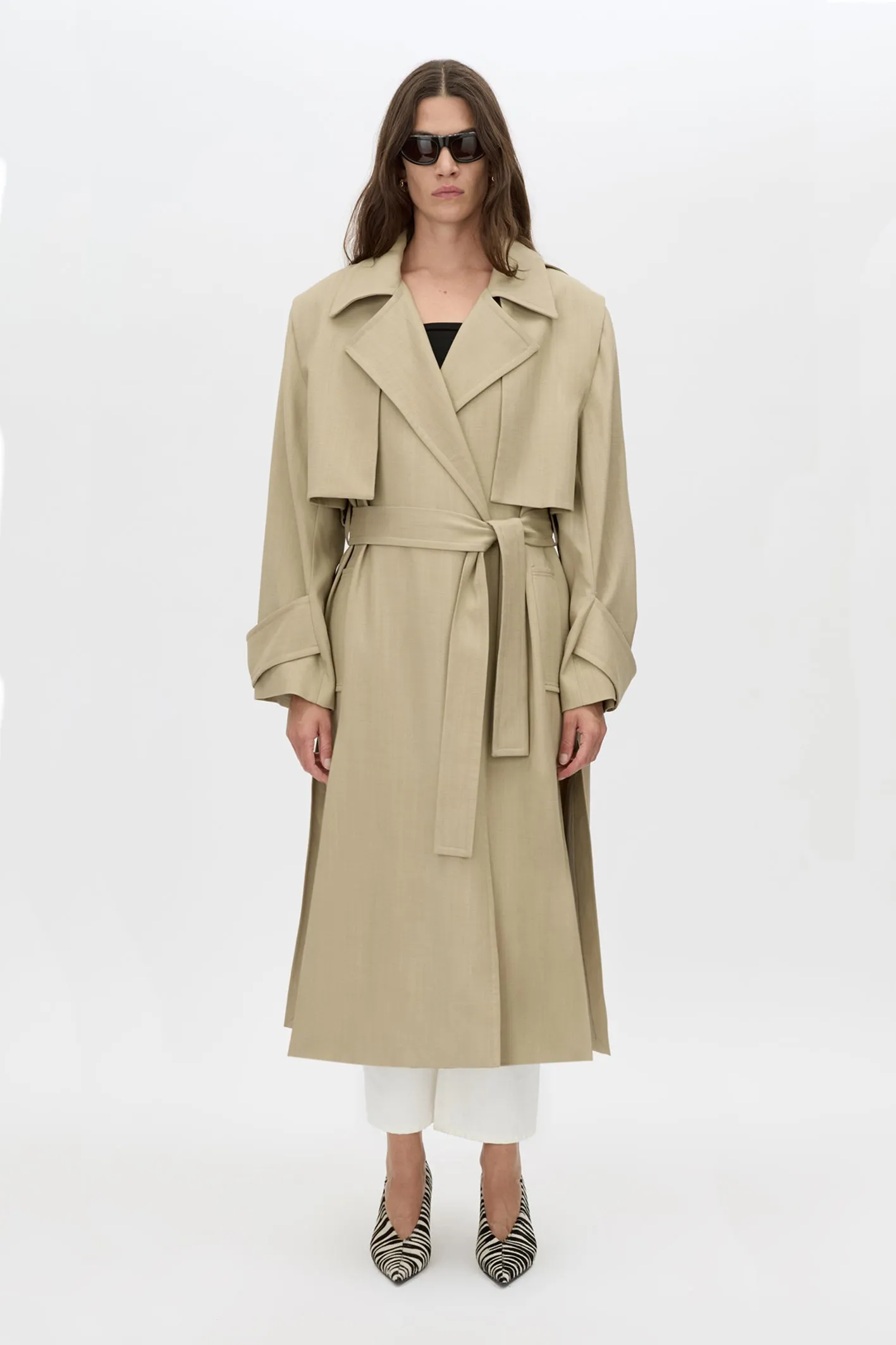 Omar Trench Coat sold by camilla & marc