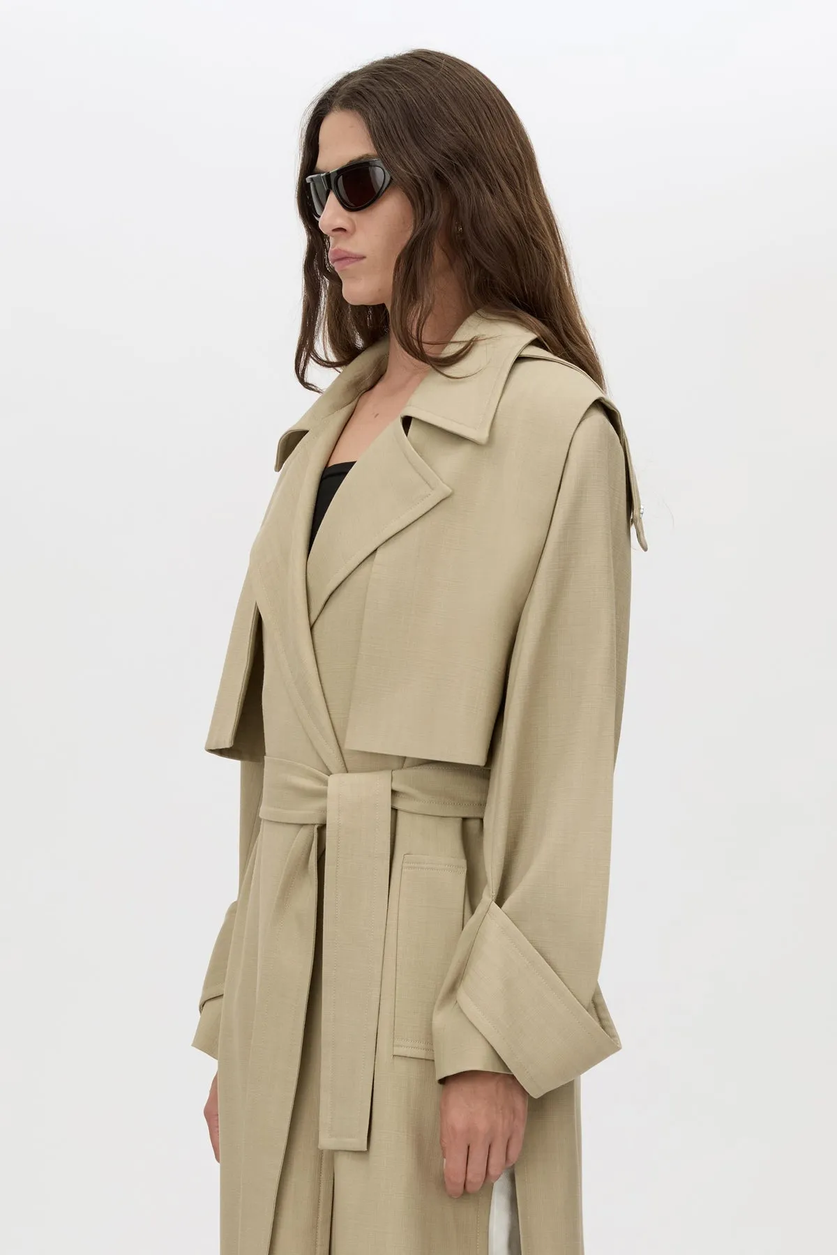 Omar Trench Coat sold by camilla & marc product image thumbnail 3