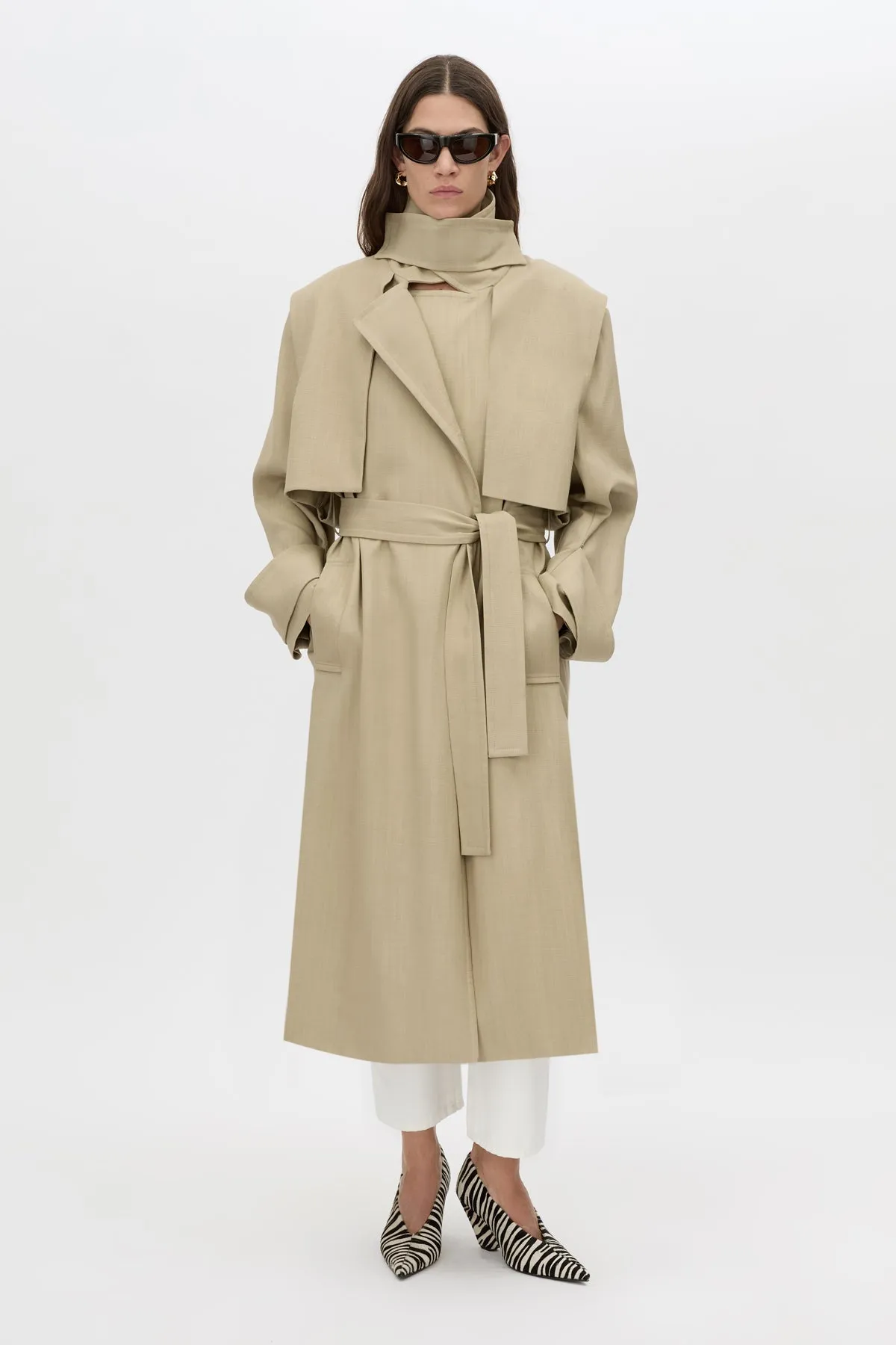 Omar Trench Coat sold by camilla & marc product image thumbnail 5