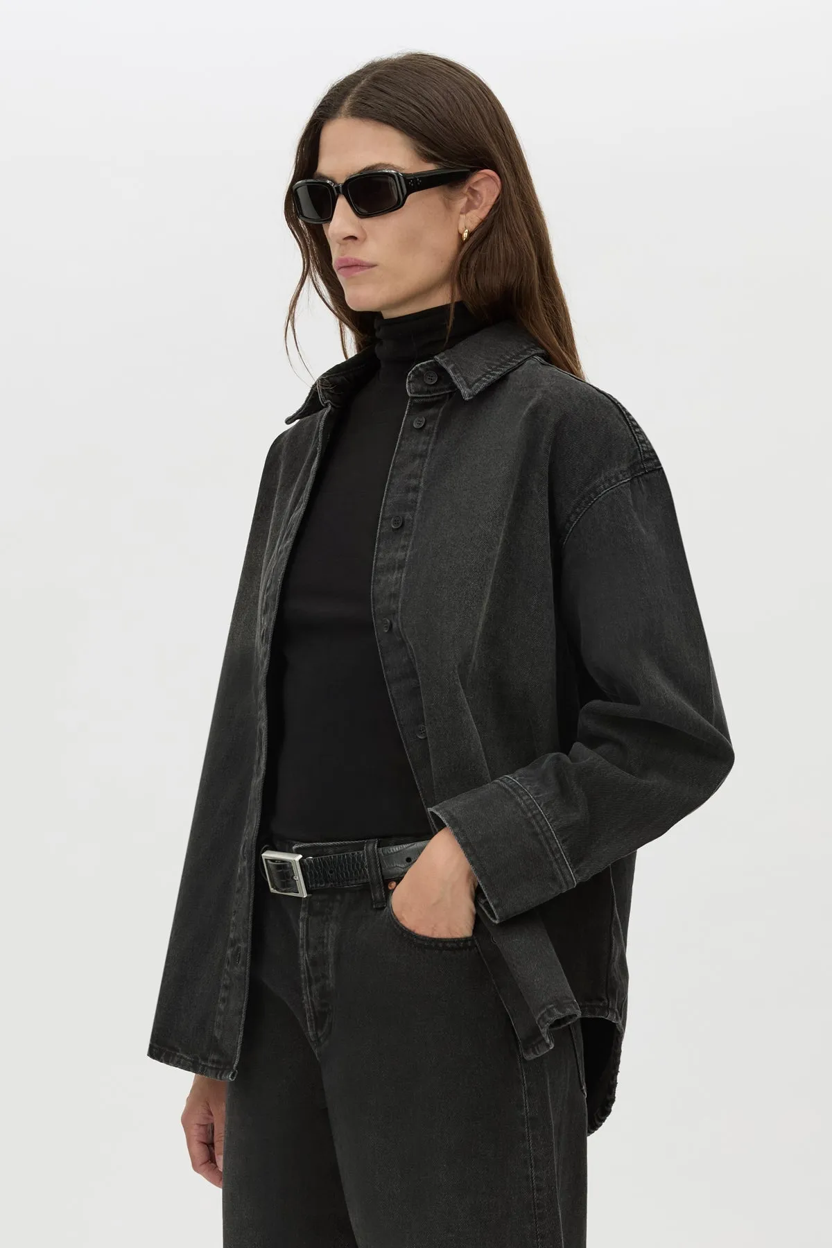 Carlo Denim Shirt sold by camilla & marc product image thumbnail 2
