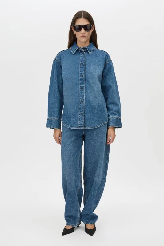 Carlo Denim Shirt made by camilla & marc