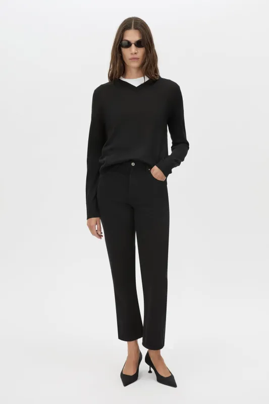Leona Knit V Neck Sweater made by camilla & marc