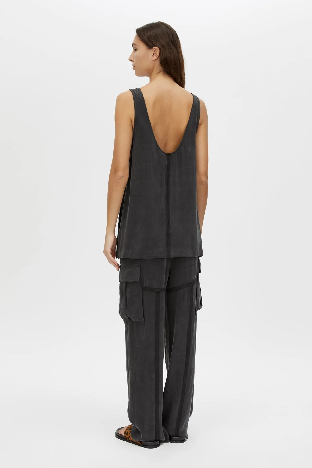 Allegro Satin Pant sold by camilla & marc product image thumbnail 4