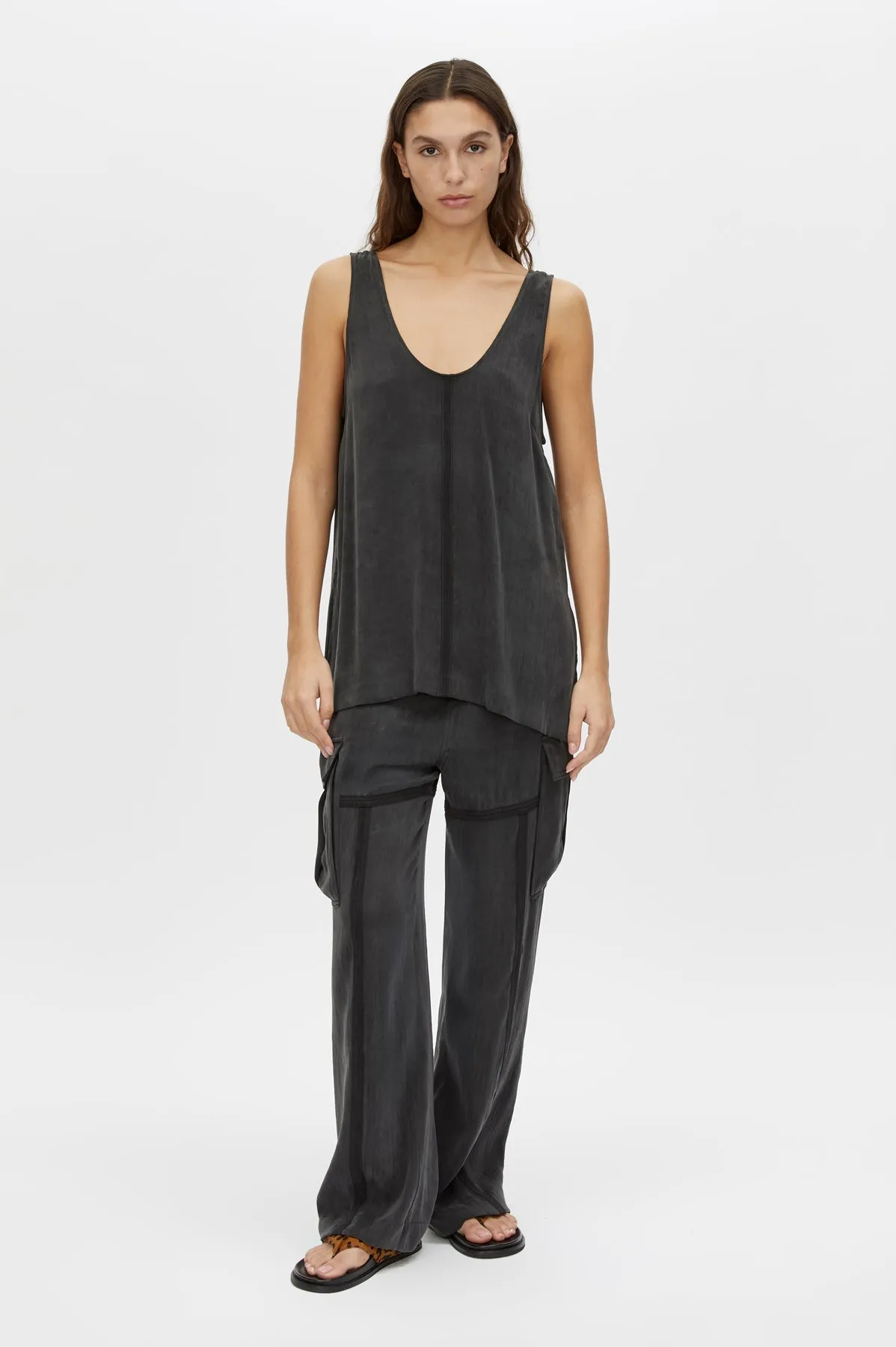 Allegro Satin Pant sold by camilla & marc product image thumbnail 2