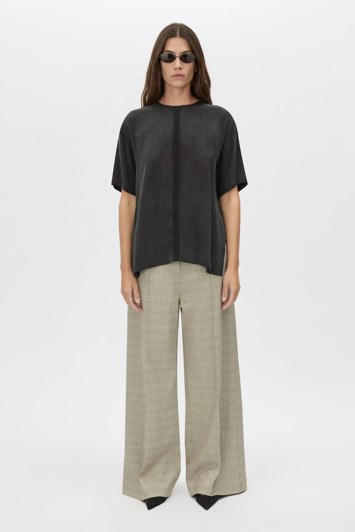 Allegro Satin Tee sold by camilla & marc product image thumbnail 3