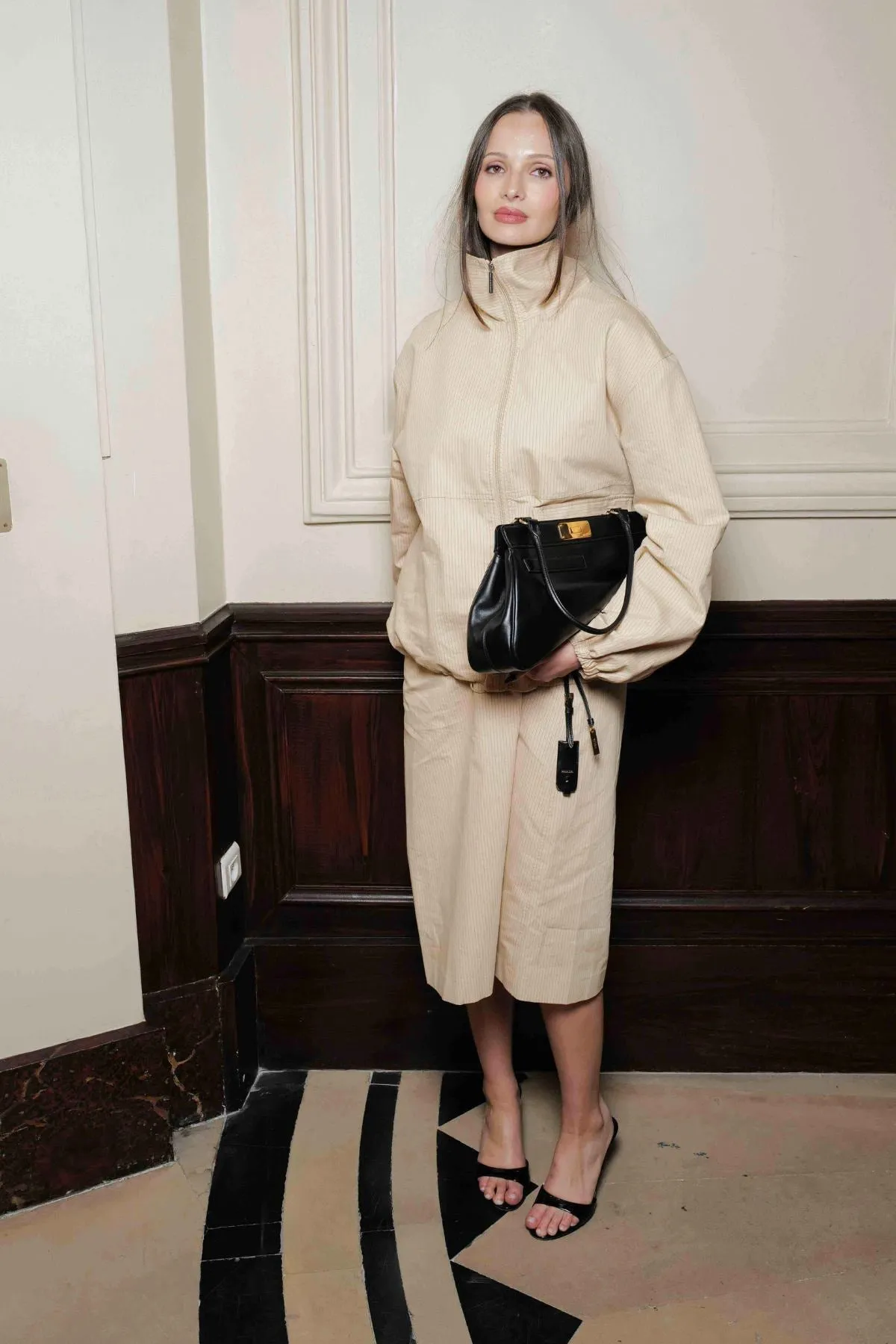 Oren Funnel Neck Jacket sold by camilla & marc