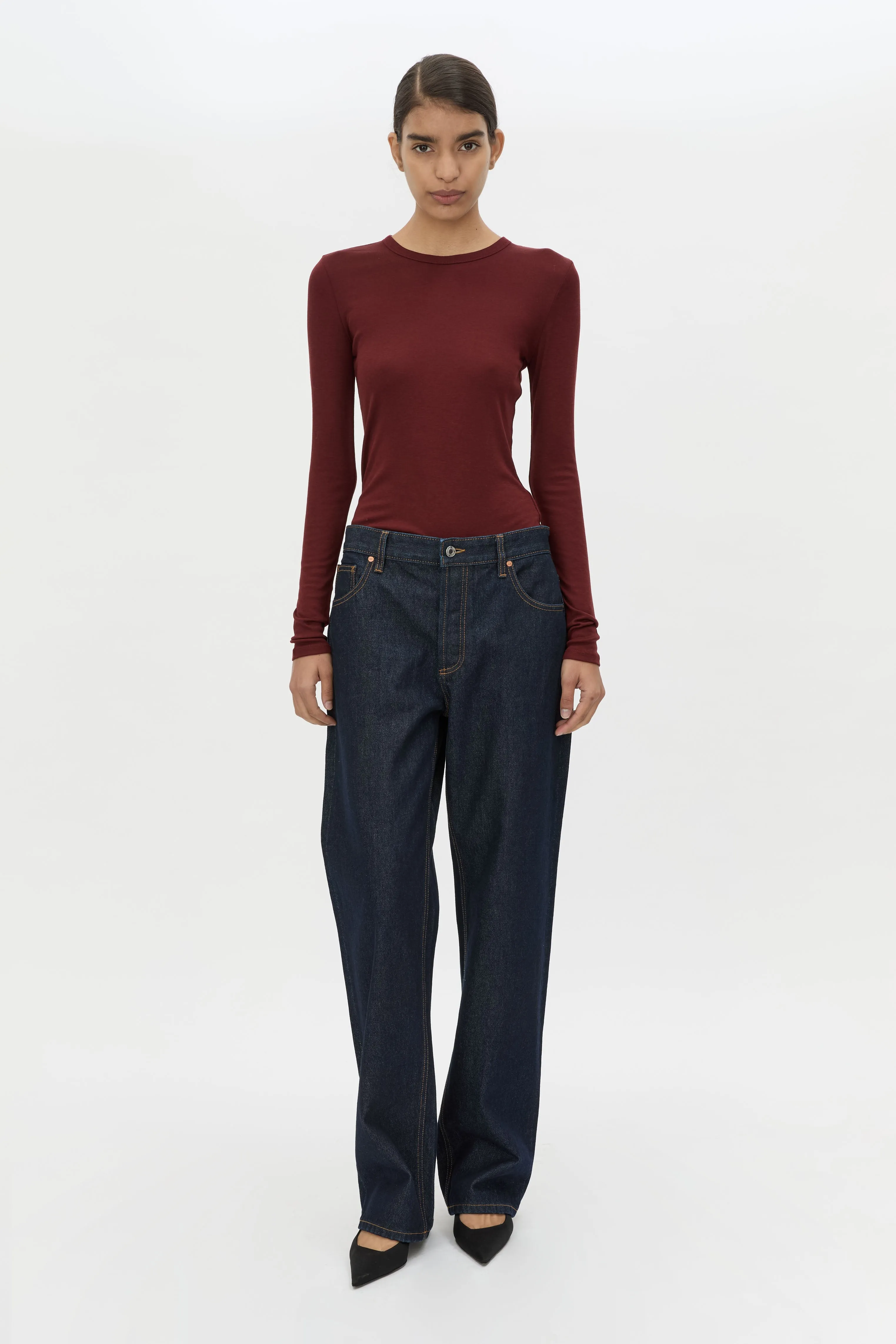 Barre Long Sleeve Top sold by camilla & marc
