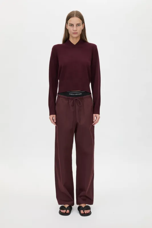 Dia Elastic Detail Pant made by camilla & marc