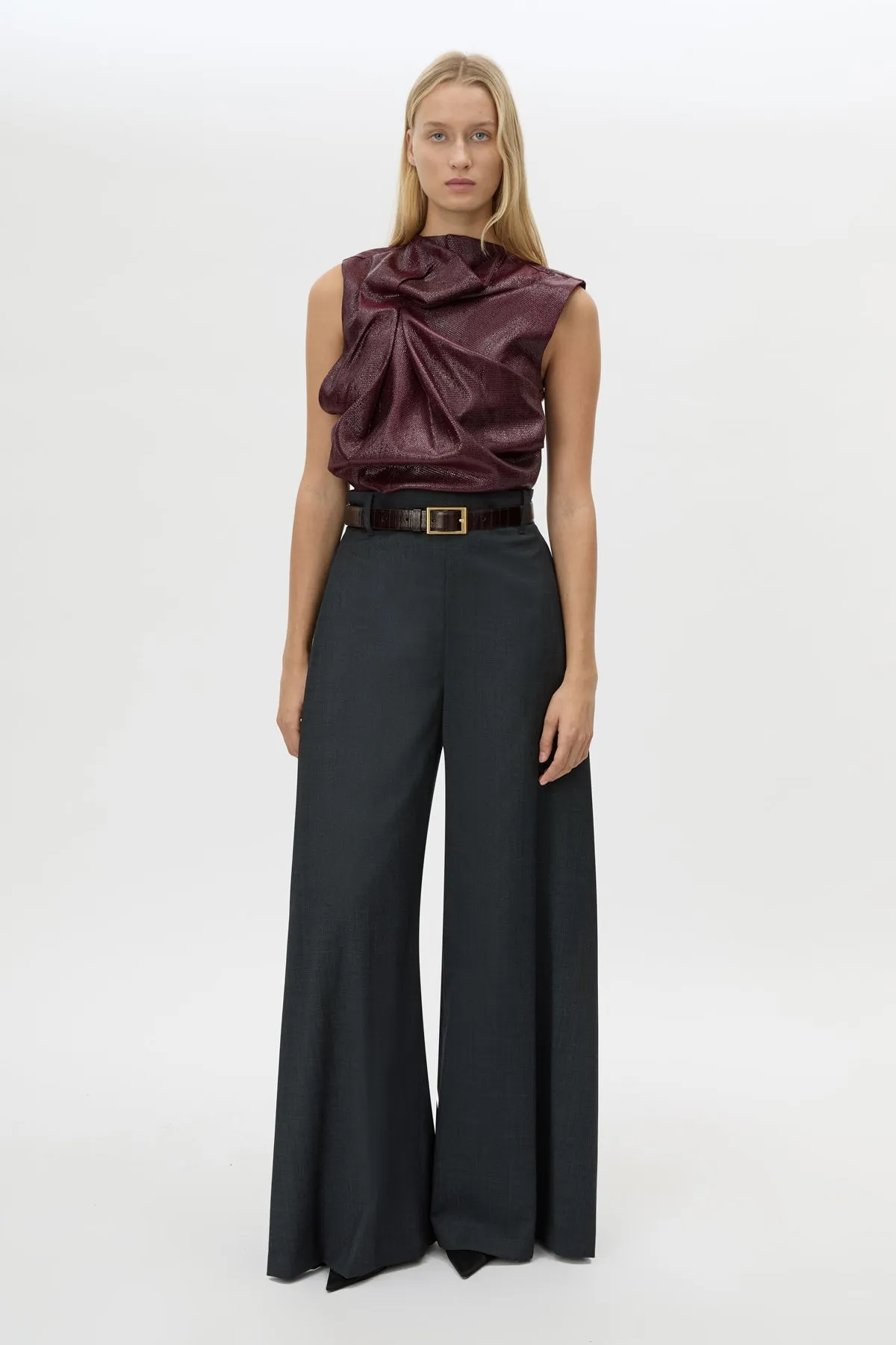 Sana Drape Tailored Top sold by camilla & marc