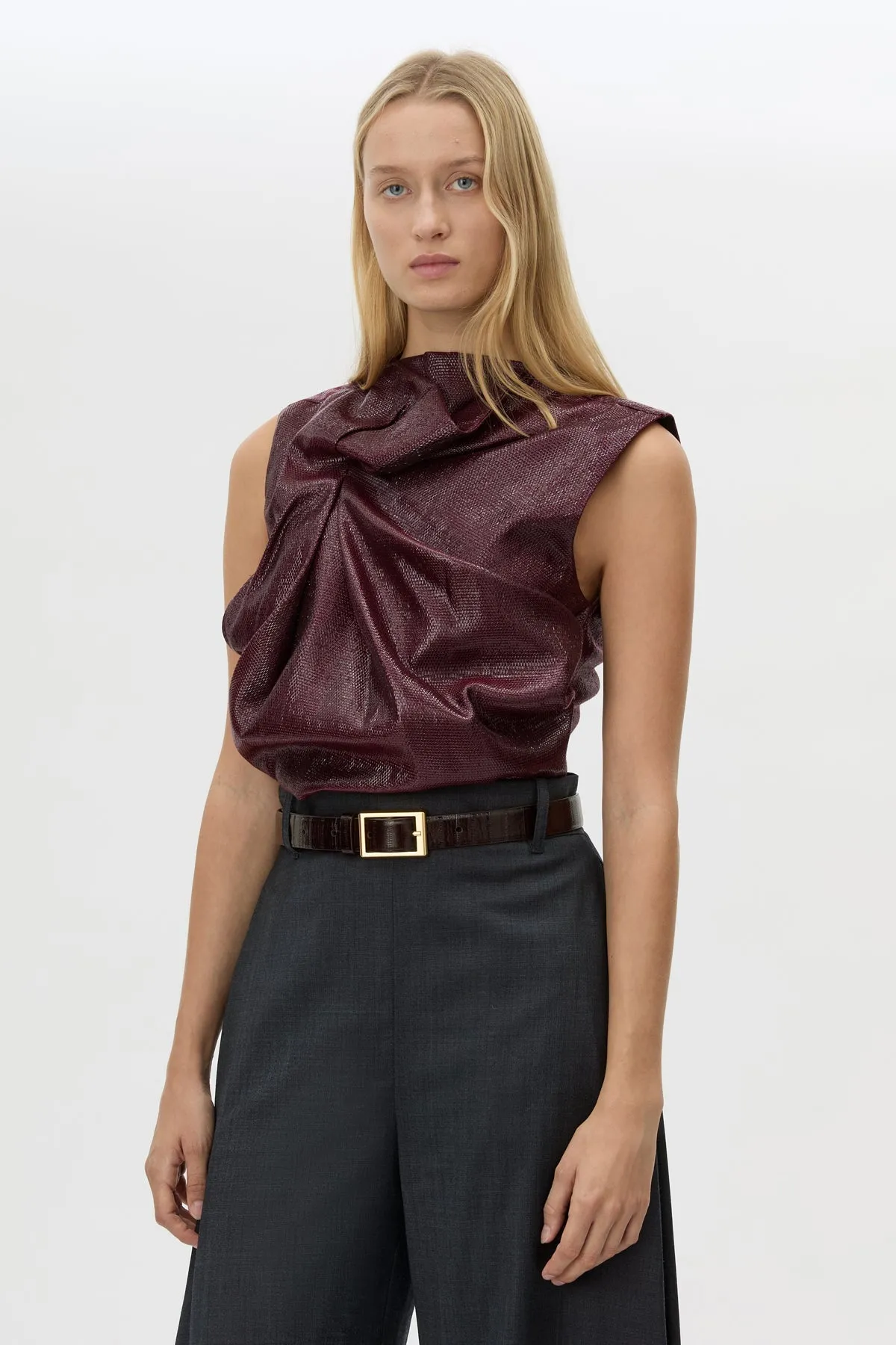 Sana Drape Tailored Top sold by camilla & marc product image thumbnail 2