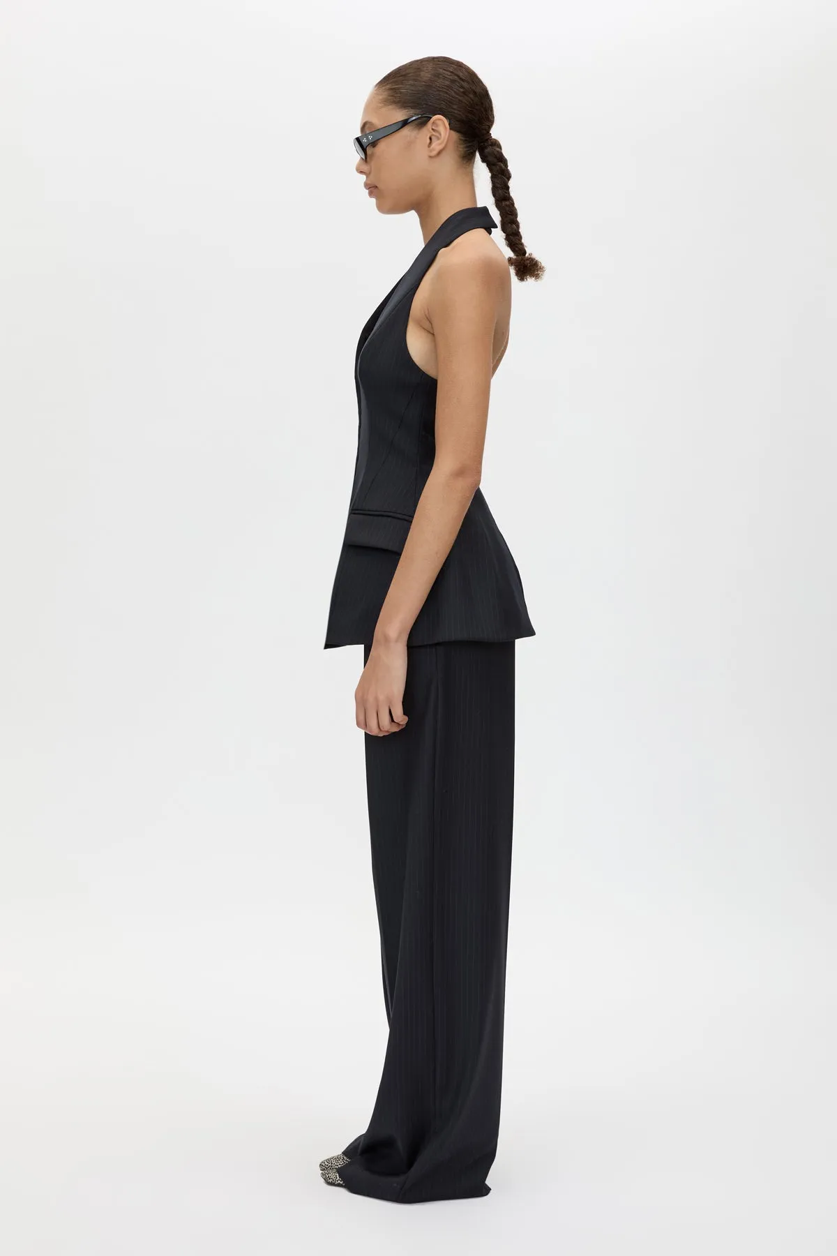 Orban Tailored Halter Top sold by camilla & marc product image thumbnail 4